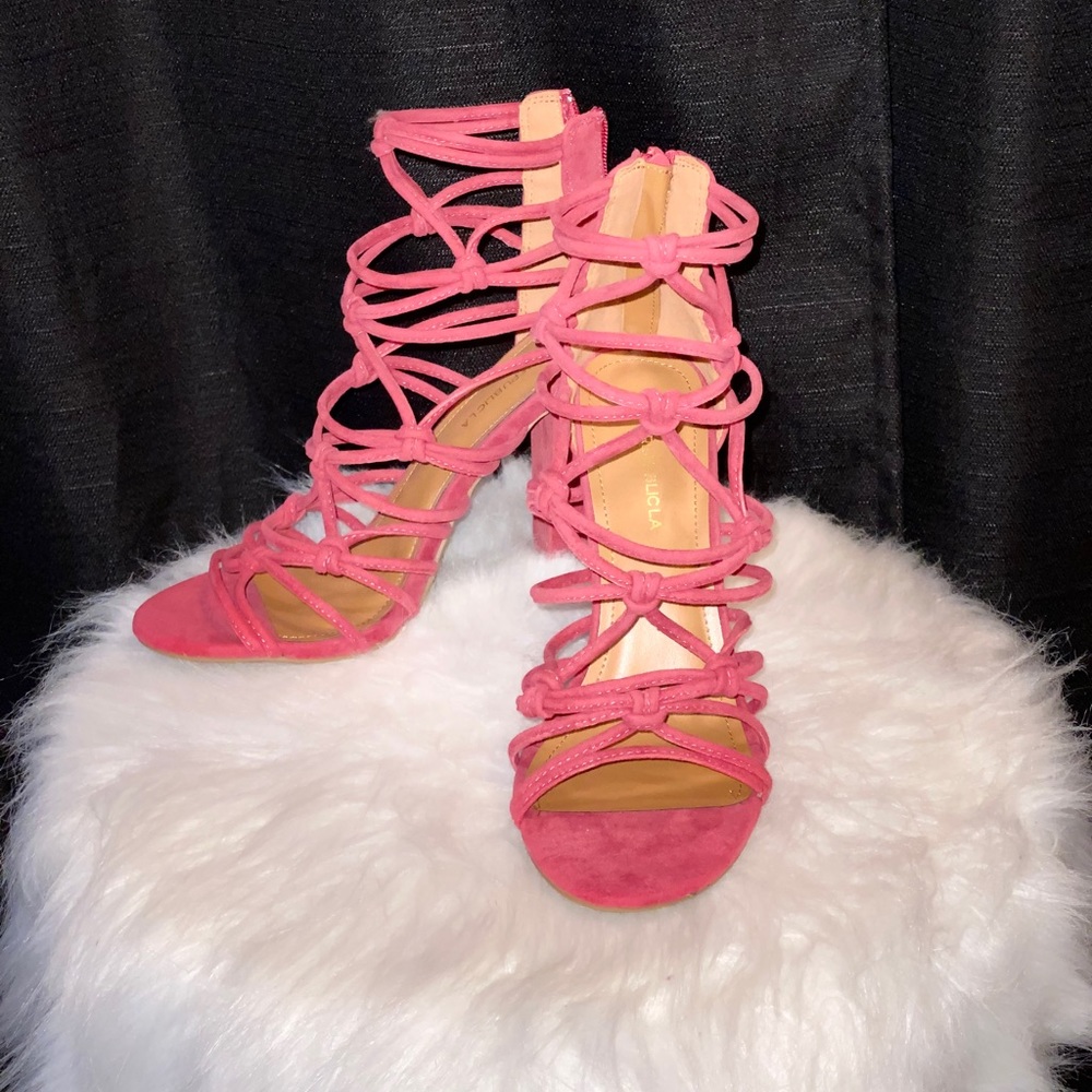 Red/pink heels